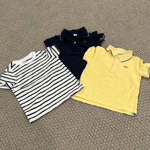 2T Janie and Jack bundle of short sleeve shirts - 3 shirts